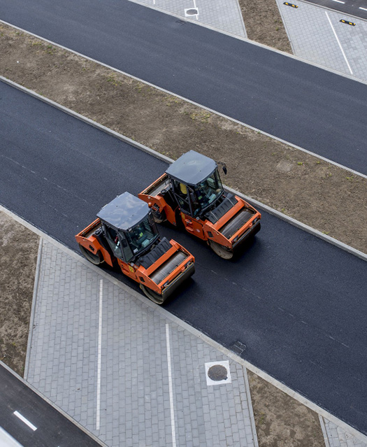 Hydraulic systems and spare parts for construction equipment