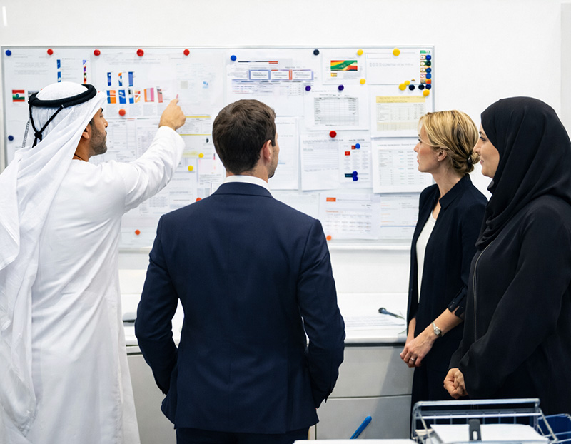 Project-based and long-term supply coordination