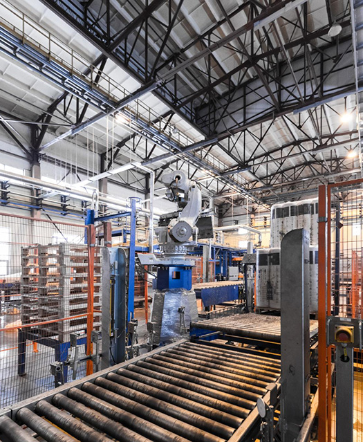 Industrial plant machinery and mechanical systems